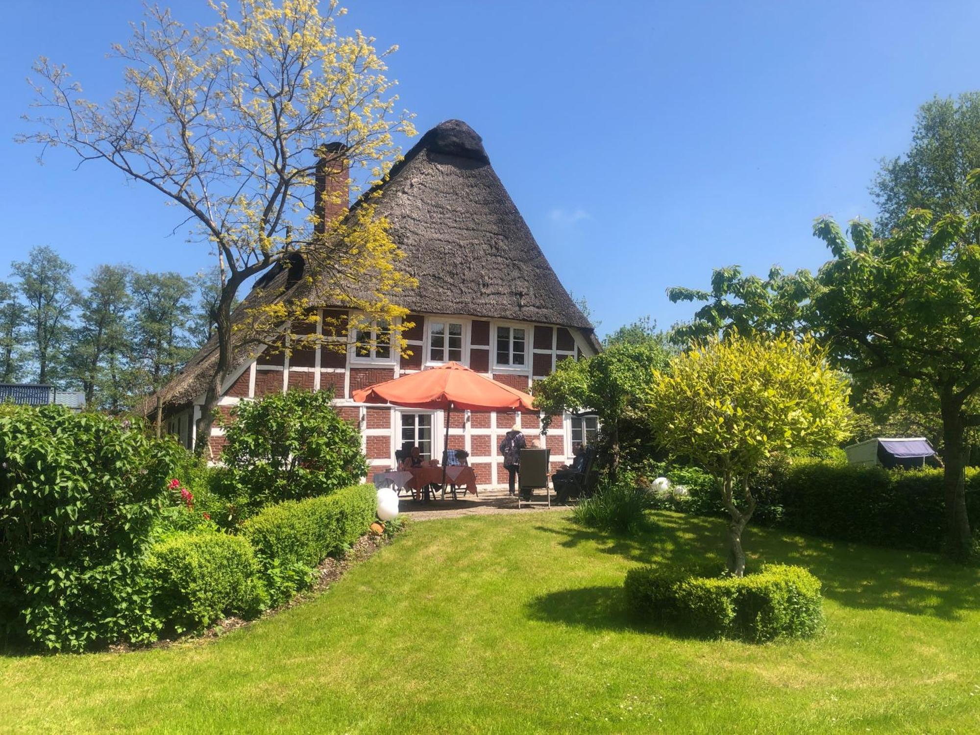 Altes Landhaus Oste, Klavier Appartement, 2 Zimmer Mit Kamin Hemmoor 외부 사진