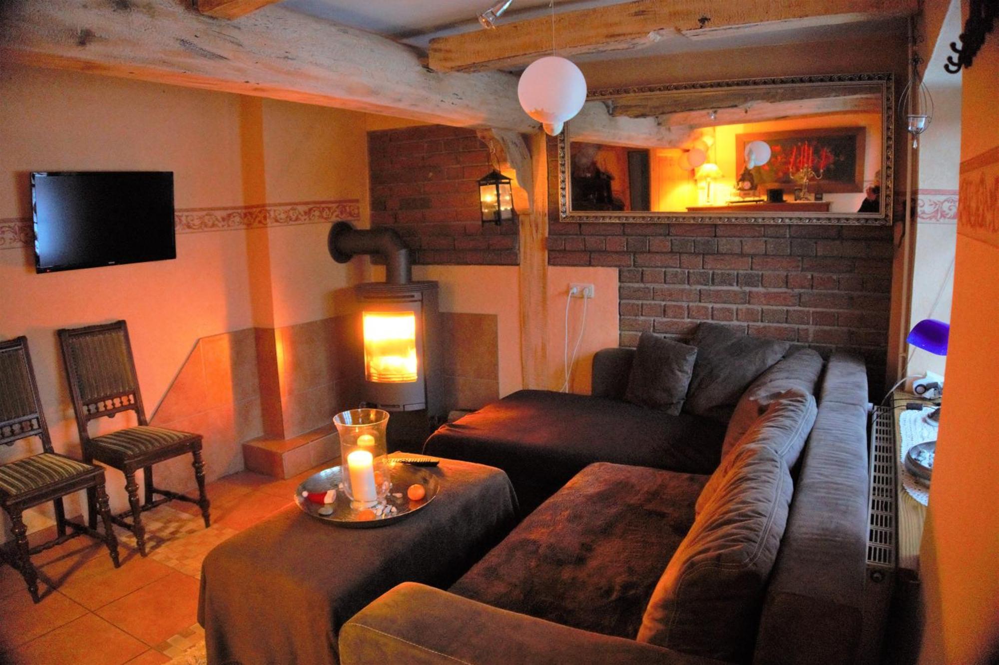 Altes Landhaus Oste, Klavier Appartement, 2 Zimmer Mit Kamin Hemmoor 외부 사진