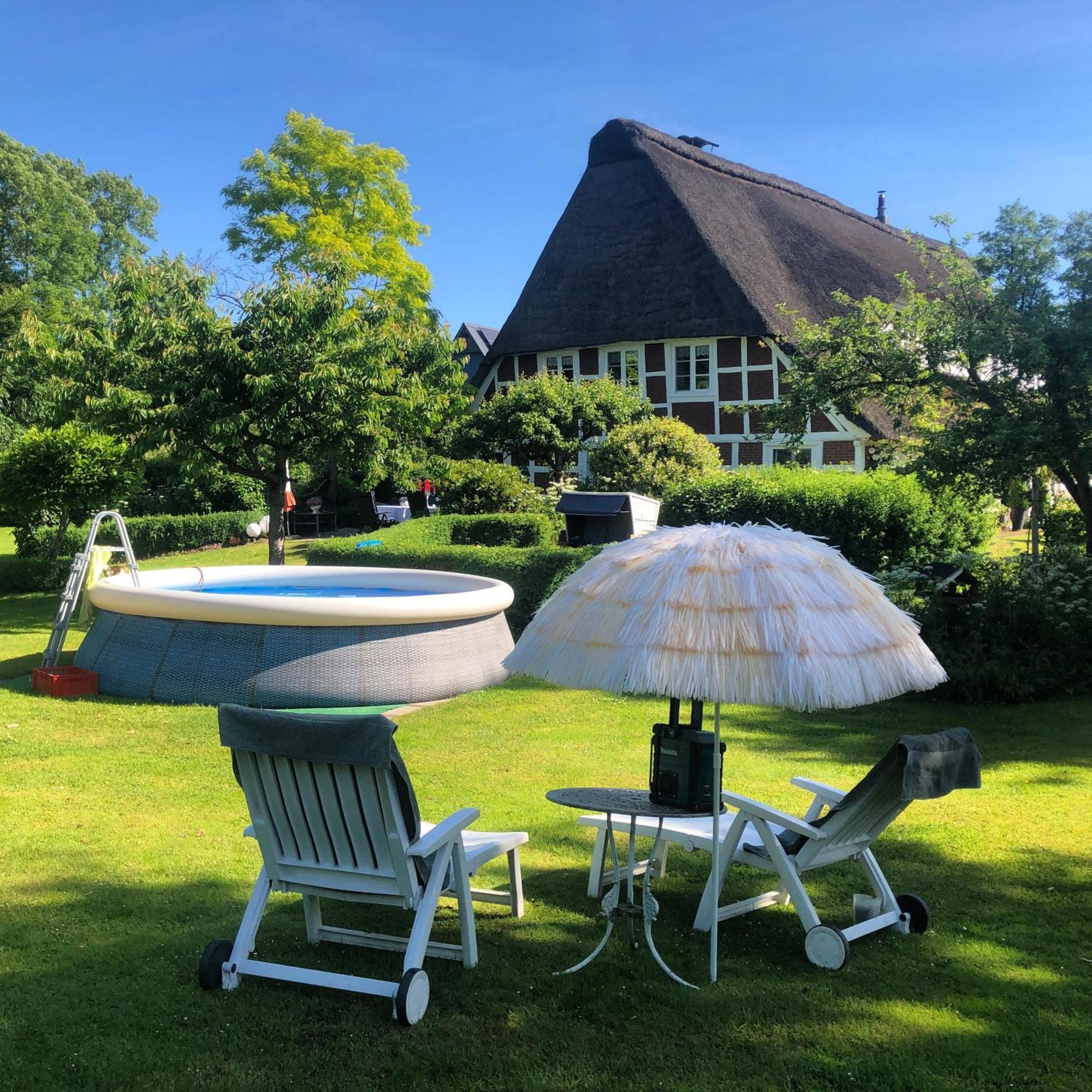 Altes Landhaus Oste, Klavier Appartement, 2 Zimmer Mit Kamin Hemmoor 외부 사진